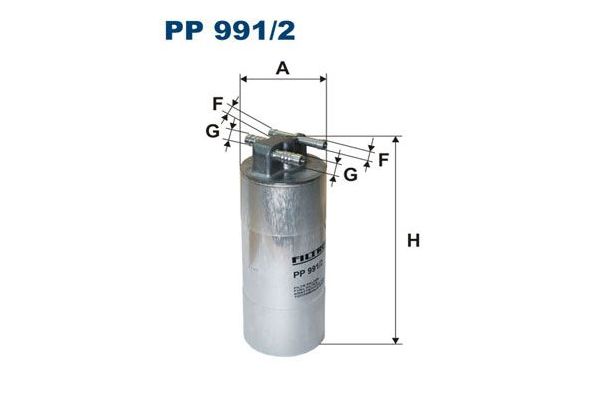 Yakıt Filtresi  Audi A6 Allroad Quattro (4FH)(10.2008->)  FILTRON PP 991/2