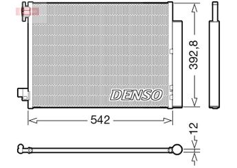 Klima Radyatörü  DENSO DCN37004  921001908R 921006454R 921006843R 8660003626 8660003630