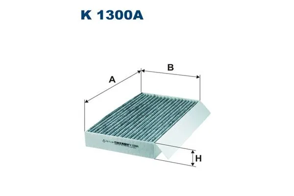 Polen Filtresi  Renault Megane III HB (10.2008->)  FILTRON K 1300A