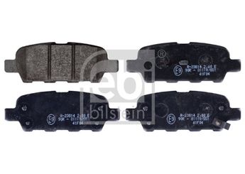 Fren Disk Balata Arka FEBI BILSTEIN 116198  D4060EM11A D4060-EM11A D4060JA00A D4060-JA00A D4060JA00J D4060-JA00J 410601408R 41 06 014 08R 440600003R 44 06 000 03R