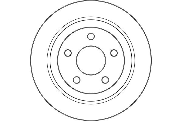 Fren Disk Ayna Arka Sağ ve Sol Ford Puma (2019->)  TRW DF6928