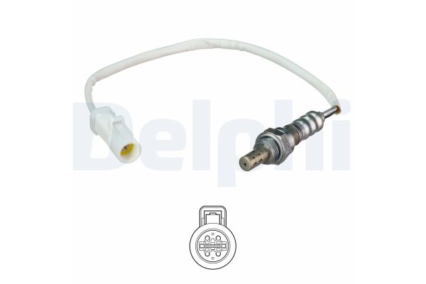 Oksijen (Lambda) Sensörü  Ford Fusion (CBK)(2002->)  DELPHI ES21087-12B1