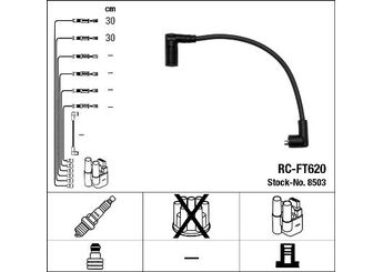 Buji Kablosu  NGK 8503  7703186 7703530