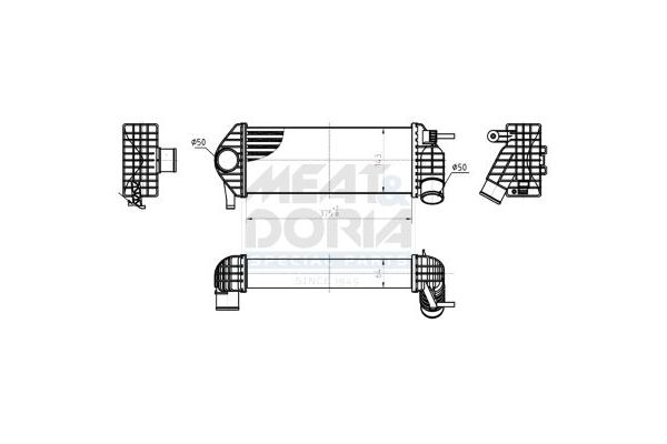 Turbo Radyatörü  MAHER 19093