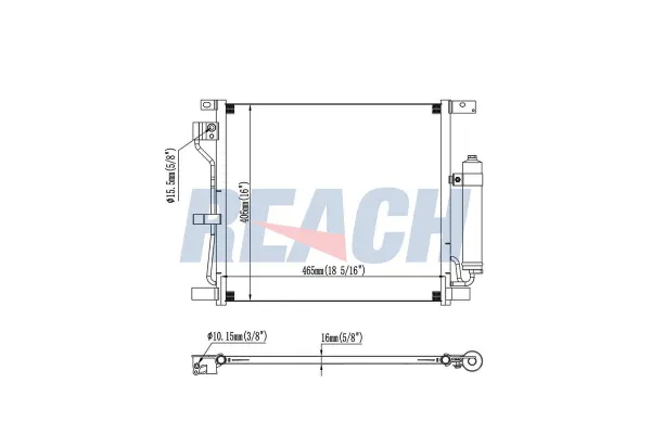 Klima Radyatörü  MGA 82268