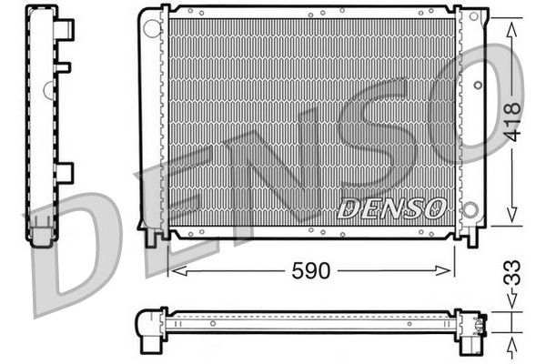 Su Radyatörü  DENSO DRM33031