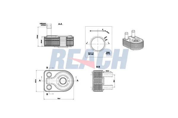Motor Yağ Soğutucu  Ford Focus S.Wagon (CB8)(2010->)  SWAPP 52177
