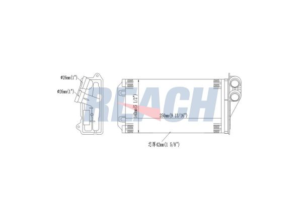 Kalorifer Radyatörü  MAHER 14691