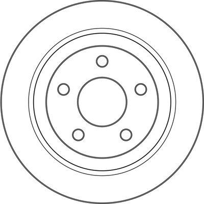 Fren Disk Ayna Arka Sağ ve Sol Ford Puma (2019->)  TRW DF6928