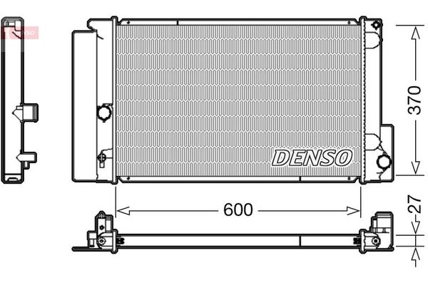 Su Radyatörü  DENSO DRM50087