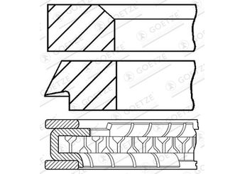 Segman (STD)  MOBIS 2304026002  2304026002 23040-26002