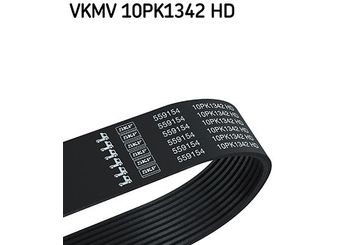 Vantilatör Kayışı  SKF VKMV 10PK1342 HD  7421190824