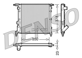 Su Radyatörü  DENSO DRM23005  DRM23005 7701034768
