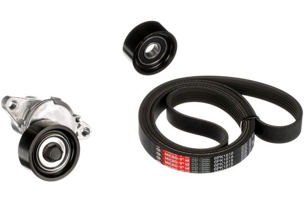 Vantilatör Kayış Seti  Dacia Logan (05.2005->)  GATES K016PK1818