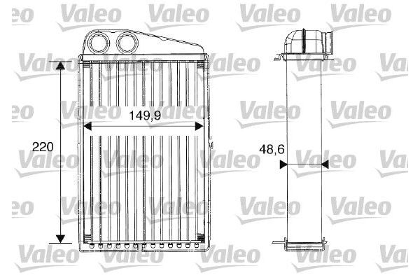 Kalorifer Radyatörü  VALEO 812247