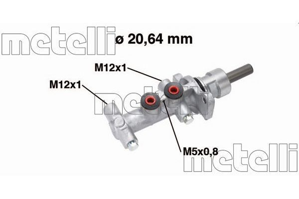 Fren Ana Merkez  Opel Vivaro (2001->)  BRAXIS AJ0049