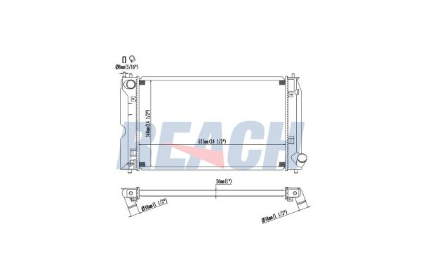 Su Radyatörü  ORİS BHY120016