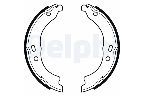 Fren Pabuçlu Balata Arka Fiat Ducato Kamyonet 30 (290)(04.2014->)  DELPHI LS1978