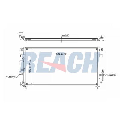 Klima Radyatörü  Toyota Land Cruiser Station (J8)(1990->)  MAHLE AC 530 000S