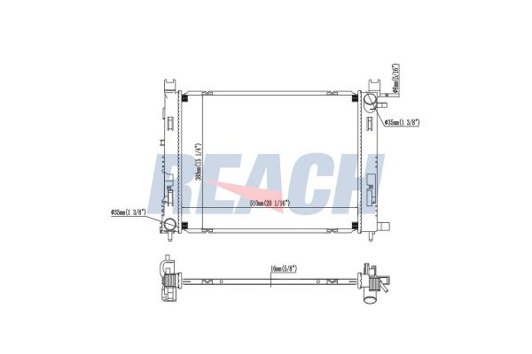 Su Radyatörü  ORİS 1438-4811A