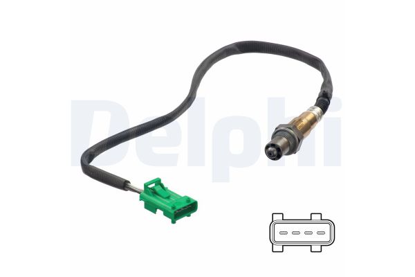 Oksijen (Lambda) Sensörü  Peugeot 3008 (07.2016->)  DELPHI ES21316-12B1