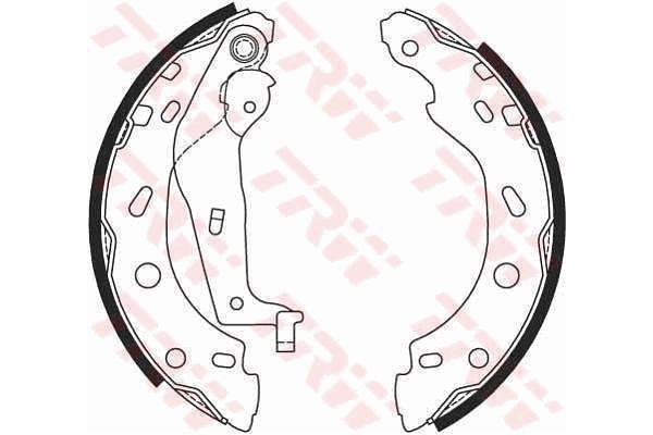 Fren Pabuçlu Balata Arka TRW GS8685