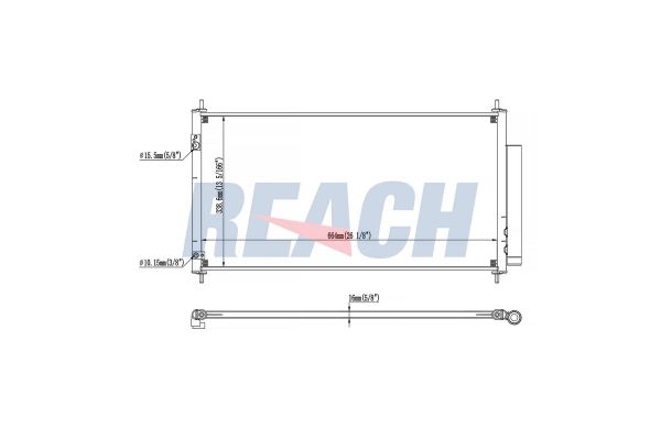 Klima Radyatörü  Honda Civic HB (FK)(01.2012->)  ORİS CHN844000