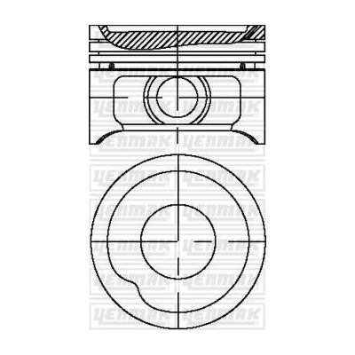 Piston (78.10MM-0.50)  YENMAK 31-03819-050