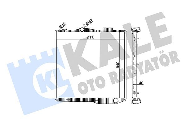 Su Radyatörü  KALE 349360