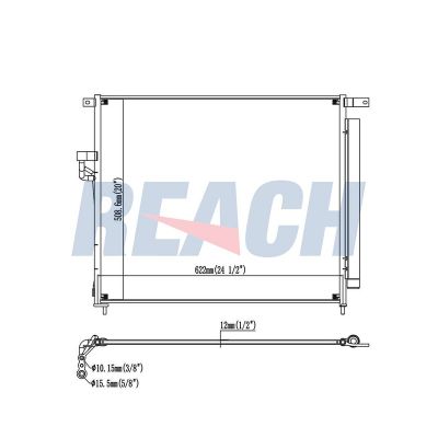 Klima Radyatörü  Ford Ranger (TKE)(2011->)  VEKA 43-1928