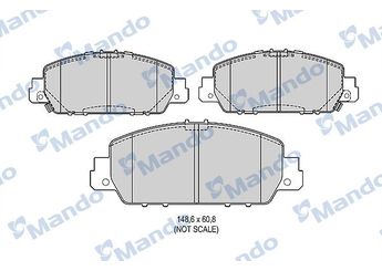 Fren Disk Balata Ön MANDO MBF015686  64208820 006 420 88 20 74203320 84200220 008 420 02 20 A0064208820 A 006 420 88 20 84200920 008 420 09 20 A0084200920 A 008 420 09 20 A0074203320 A 007 420 33 20 A0084200220 A 008 420 02 20 007 420 33 20