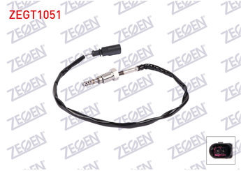 Egzoz Sıcaklık Sensörü  ZEGEN ZEGT1051  3L906088JL 3L906088DC FT80277 FT80278 135536 2505536 03L 906 088 DC 3L906088FB 03L 906 088 FB 03L 906 088 JL 3L906088JN 03L 906 088 JN