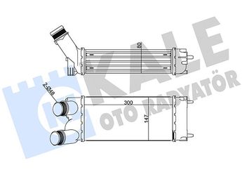 Turbo Radyatörü  VEKA 42-3301  384L9 0384.L9