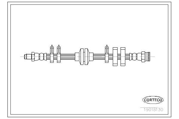 Fren Hortumu Ön Sağ FROW 156.1112.001