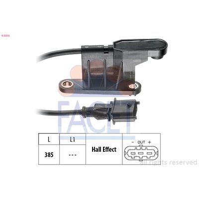 Eksantrik Devir Sensörü  Opel Astra G Coupe (2000->)  SUPSAN SCP0019-02