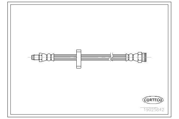 Fren Hortumu Arka Sağ veya Sol Citroen Jumper Kombi (10.1994->)  FROW 311.1112.002