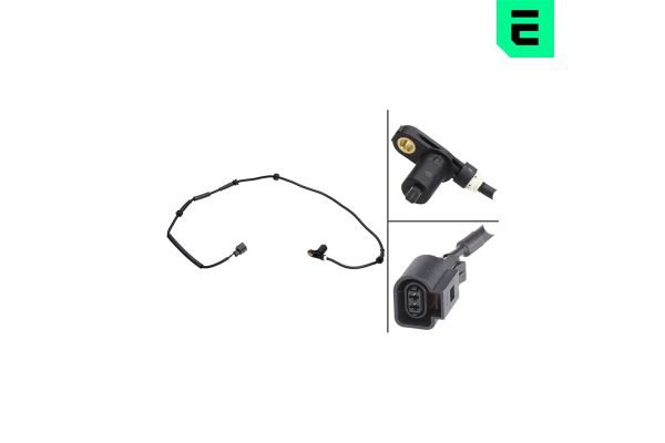 Abs Sensörü Arka Sağ veya Sol Seat Alhambra (7V8)(01.1996->)  OPTIMAL 06-S141
