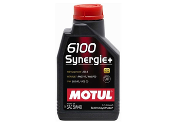Motor Yağı Tam Sentetik 6100 Synergıe+ (1 Lt) 5W40  MOTUL 107975  