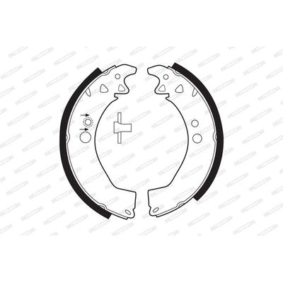 Fren Pabuçlu Balata Arka BRAXIS AC0007