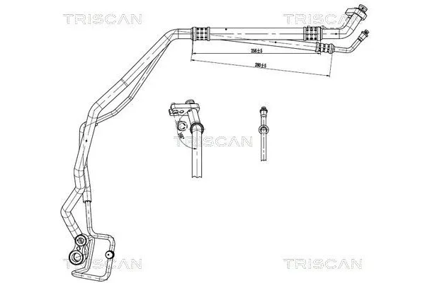 Klima Hortumu  PSA ORJINAL 13356380