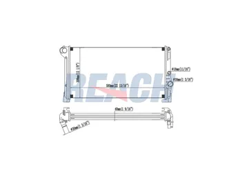 Su Radyatörü  DENSO DRM13010  DRM13010 46834067 51734092