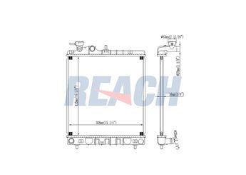 Su Radyatörü  RADISEN RR 675006  2531005500 2531005900
