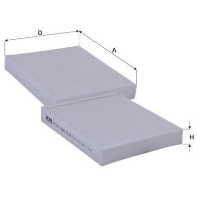 Polen Filtresi  FIL FILTRE HC 7160