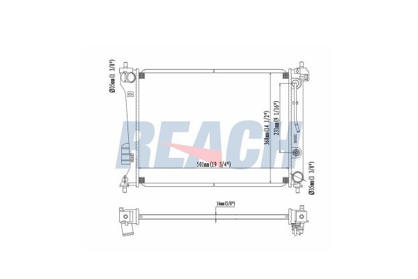 Su Radyatörü  ORİS BTO307026