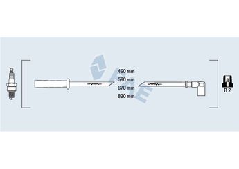 Buji Kablosu  PSA ORJINAL 5967N1  5967N1 96088851 96.088.851 9608885180 96.088.851.80 96099749 96.099.749 96161266 96.161.266 9617237080 5967L1 5967.L1 5967L3 5967.L3 5967L6 5967.L6 5967L8 5967.L8 5967.N1 96 088 851 80