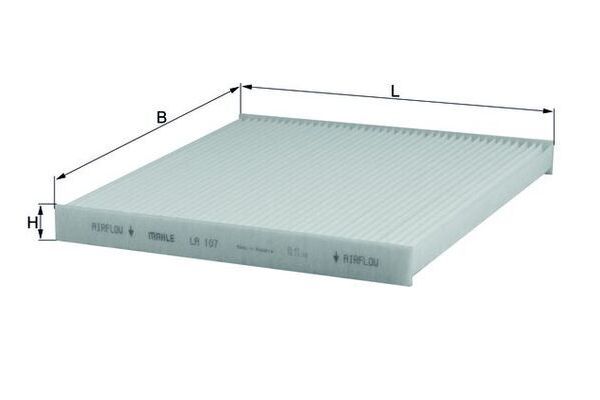 Polen Filtresi  Volvo V40 S.Wagon [Combi] (09.1995->)  MAHLE LA 107