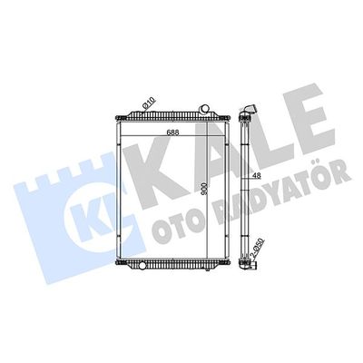 Su Radyatörü  KALE 349440