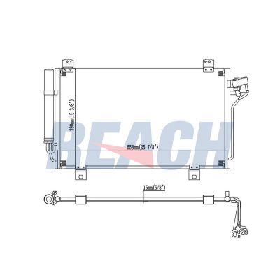 Klima Radyatörü  Mazda 3 Sedan (BM/BN)(07.2013->)  BOSCH 1 986 AD2 321