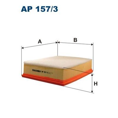 Hava Filtresi  Volkswagen T4 Transporter Kamyonet Çift Kabin Syncro (08.1992->2003)  FILTRON AP 157/3