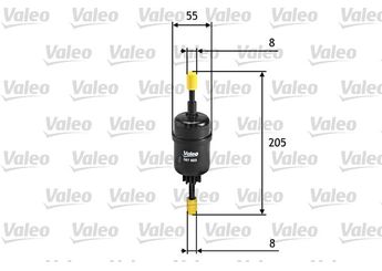 Yakıt Filtresi  FORD ORJINAL 2S6J9155AA  2S6J9155AA 1140129 2208333 2S619155AB 2S61-9155-AB D35013480 D350-13-480